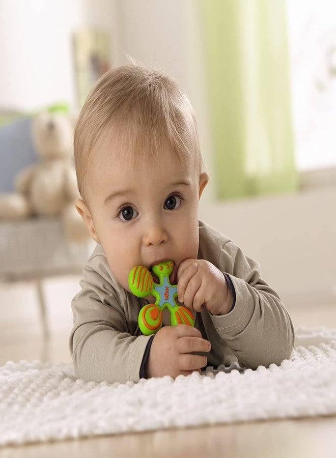 HABA Silicone Teethers for Babies 6-18 Months - Star Design Silicone Teether Ring and Grasping Toy for Safe Sensory Development - Dishwasher Safe Baby Essentials - Image 2