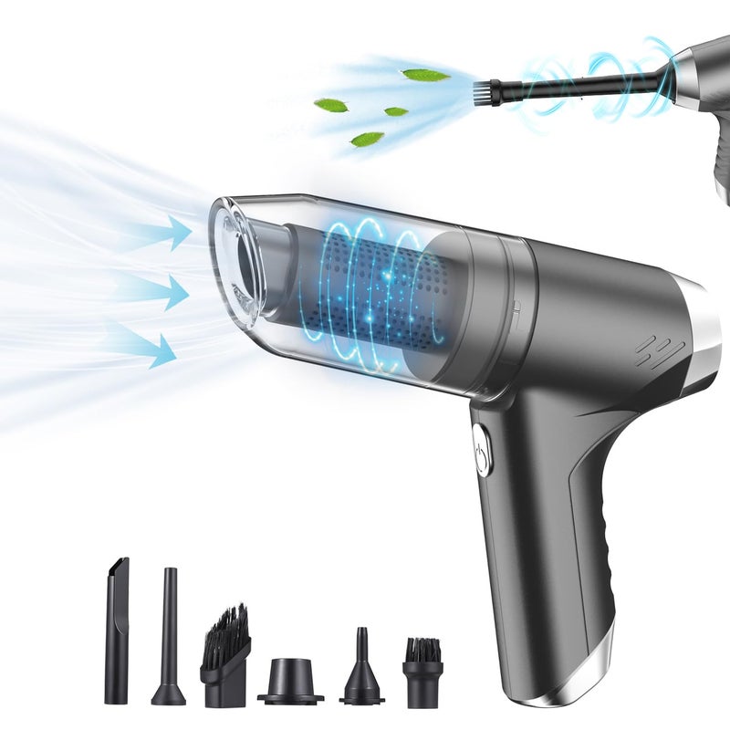 Kavolet Handheld Car Vacuum Cleaner and Blower19000Pa Cordless Car Vacuum Cleaner High Power3 In1 Dust Buster Air Blower Hand PumpMini Portable Vacuum Cleaner with Brushless Motor