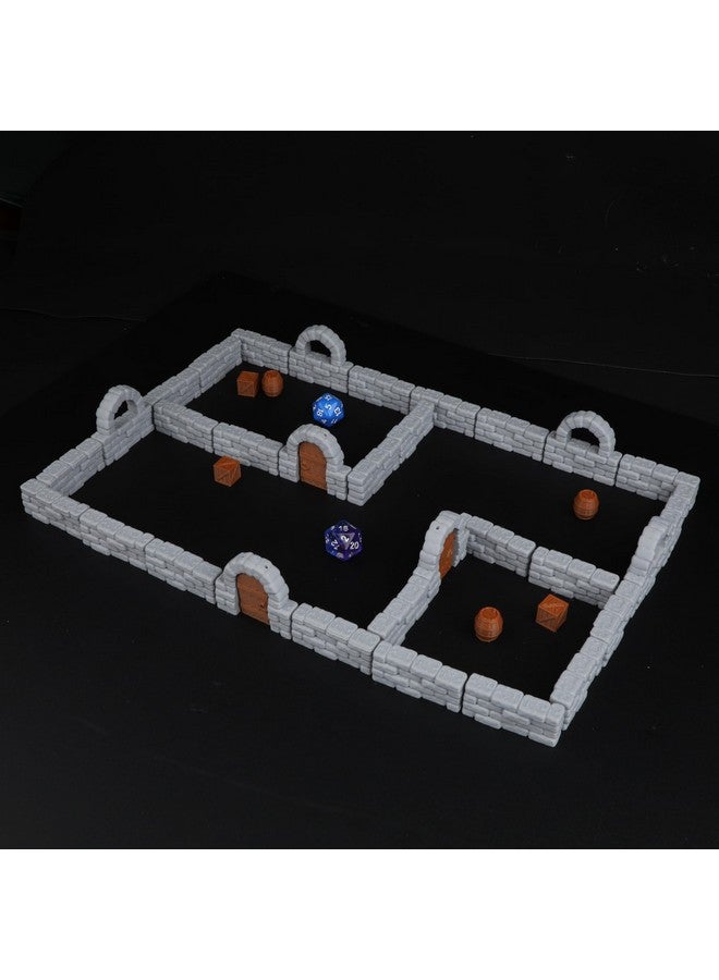 40-Piece Modular Terrain Set for D&D and Pathfinder 28mm  - Image 2