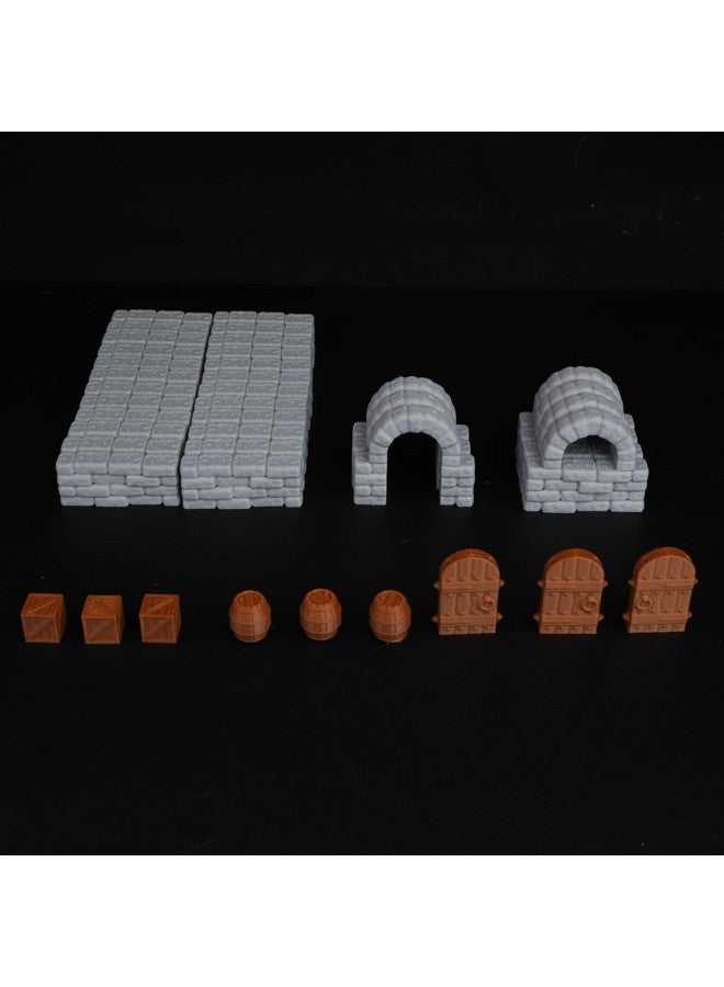 40-Piece Modular Terrain Set for D&D and Pathfinder 28mm  - Image 5