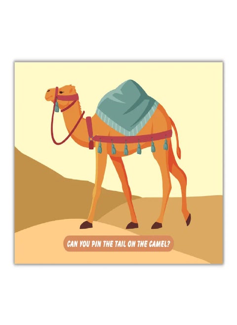 Pin the Poster Game - Camel, for Occassions like Ramadan