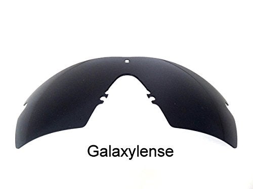 GALAXYLENSE Galaxy Replacement Lenses Earsocks Nose Pad For Oakley Si Ballistic M Frame 20 Z87 Black Black LensesBlack EarsockBlack Nose Pad - Image 3