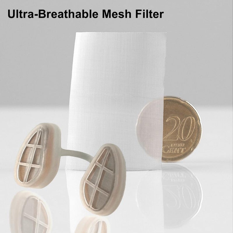 WoodyKnows UltraBreathable Nasal Filters Seasonal and dust Allergies aid Narrow XL 6 Pack - Image 4