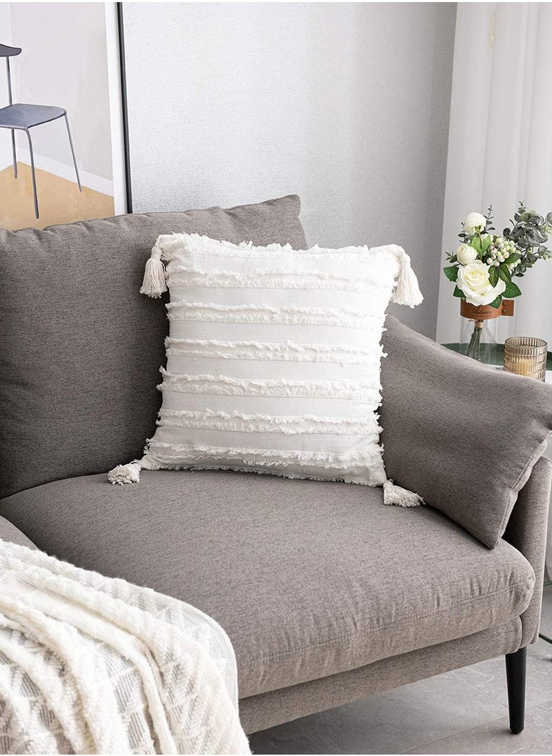 KASTWAVE Throw Pillow Cases Covers 2 Pcs 45 X 45 CM  - Image 3