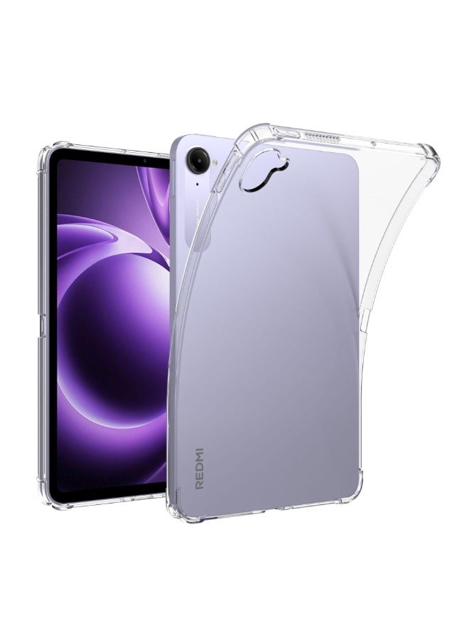 general Clear Case Compatible with Xiaomi Pad Mini 8.8 inch 2025 Tablet Case [Airbag Protection] Transparent Flexible Soft TPU Anti-Drop Shockproof Protective Back Cover - Image 1