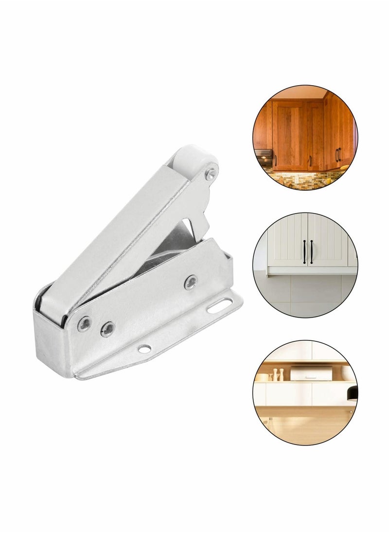 SYOSI - Mini Push Catch Latch Automatic Spring Catch Rebound Self-locking Catch Latch Push to Open Touch Catch Latch with 36pcs Screws for Bedroom Drawer Cabinet Cupboard, 6 Pcs - Image 1