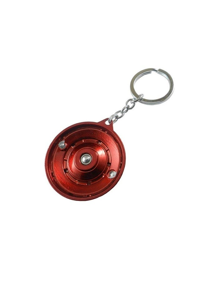 TechPro Techpro Avengers Superhero Captain America Rotating Shield Key Chain, Avengers Metal Key Chain & Key Ring, Amber  - Image 2