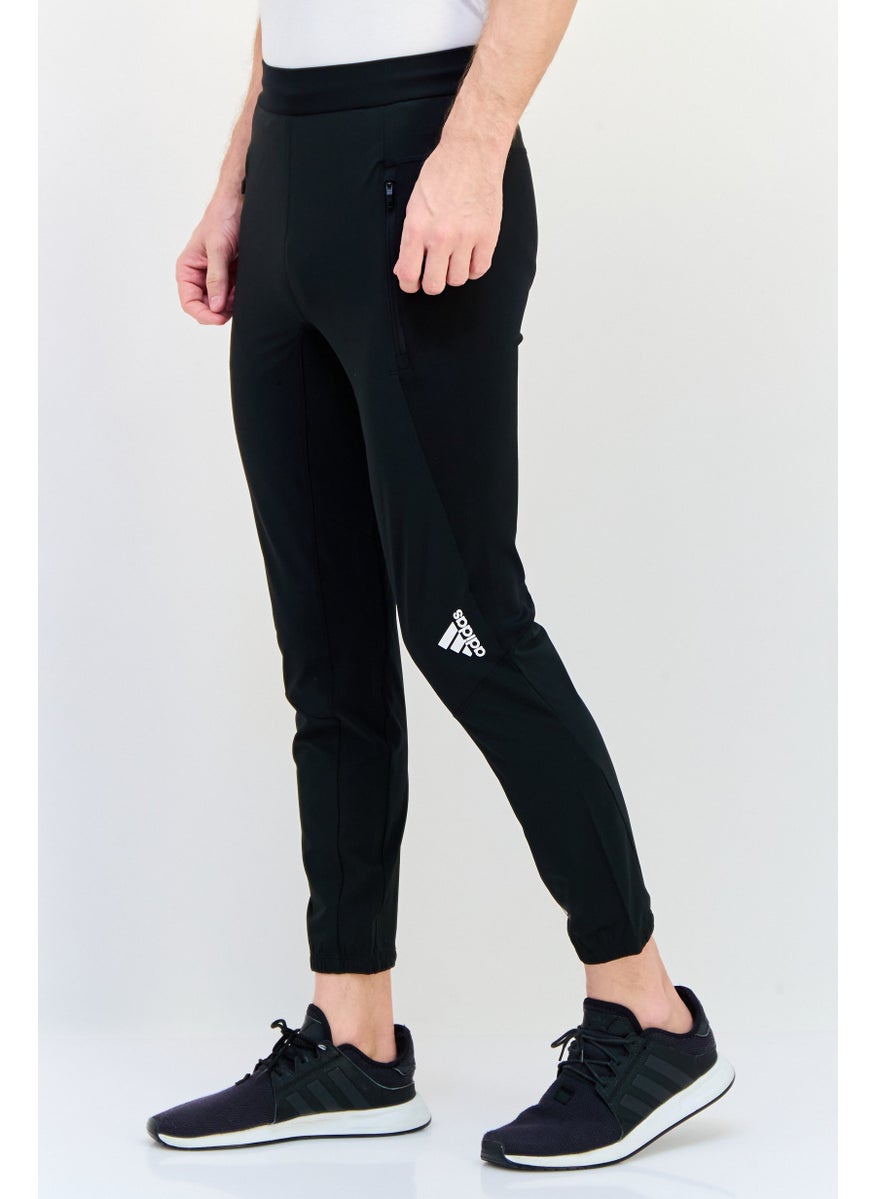 Adidas Men Sportswear Fit Training Track Pants, Black  - Image 2