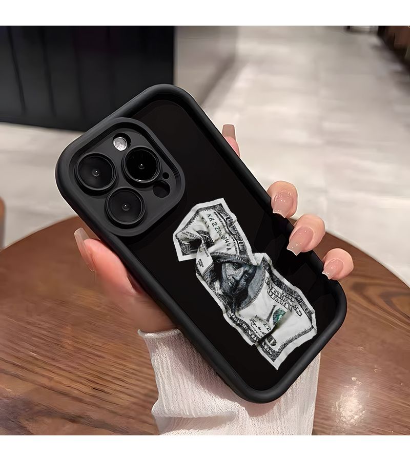 Black High Bamboo Money Fun Creative Cool Pattern Phone Case Suitable For Apple iPhone 16 Pro Max - Image 1
