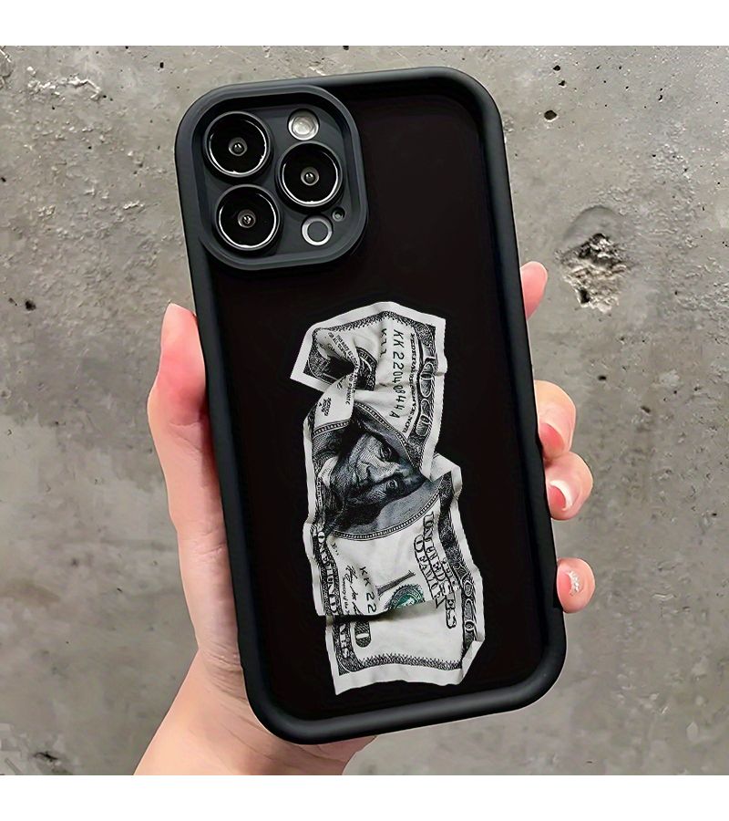 Black High Bamboo Money Fun Creative Cool Pattern Phone Case Suitable For Apple iPhone 16 Pro Max - Image 2
