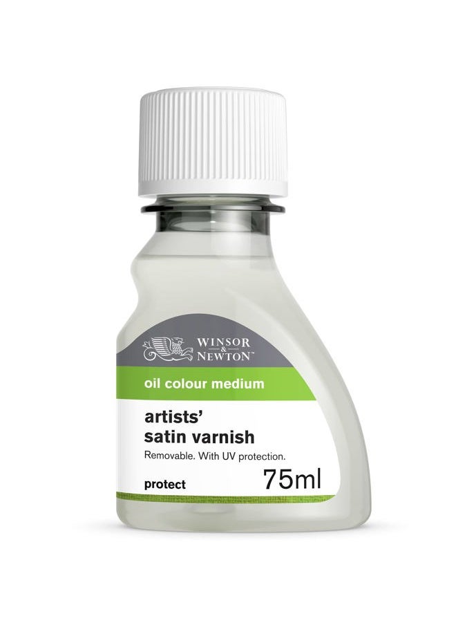 WINSOR & NEWTON Professional Artists' Satin Varnish, 75ml (2.5oz) Bottle  - Image 1