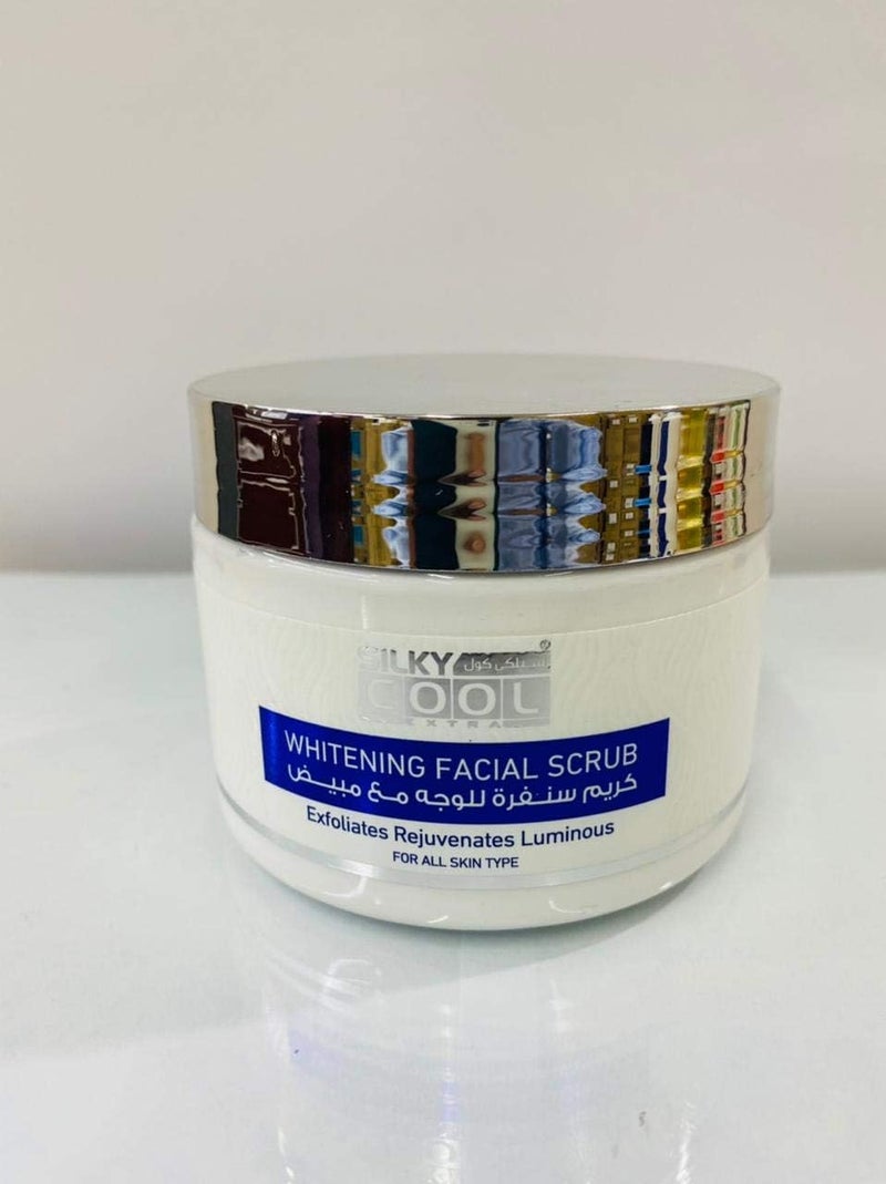 SILKY COOL WHITENING FACIAL SCRUB 350 ML - Image 1