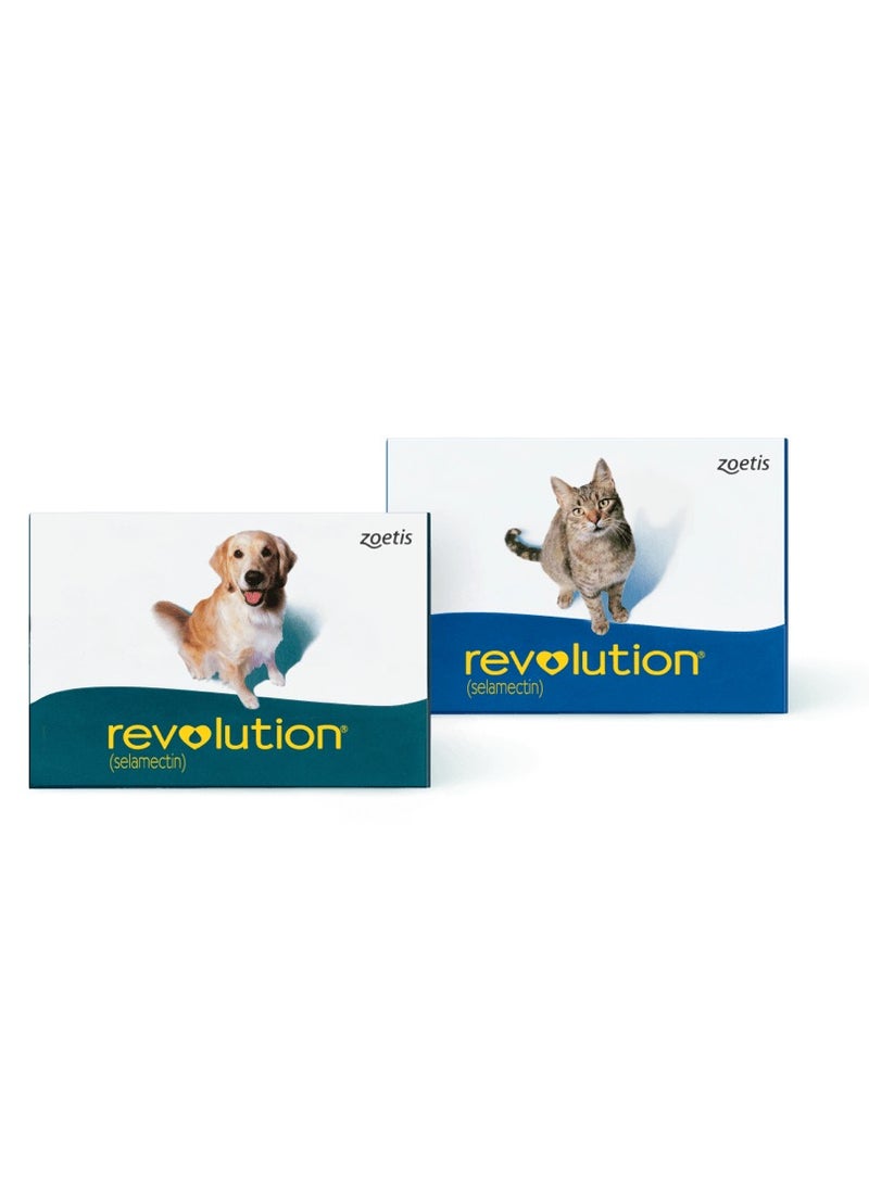 REVOLUTION - Revolution The Complete Flea, Tick, and Heartworm Prevention for Puppies & Kittens up to 5 lbs (up to 2.5 kg) - Mauve 3 Doses - Image 1