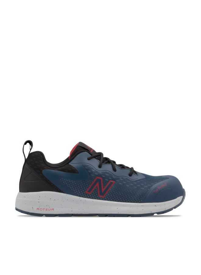 New Balance Mens Composite Toe Logic Industrial Shoe Dark DenimHigh Risk Red SD 10 Wide