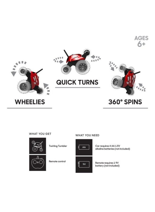 Sharper Image Thunder Tumbler Remote Control 360° Spinning Car - Image 3