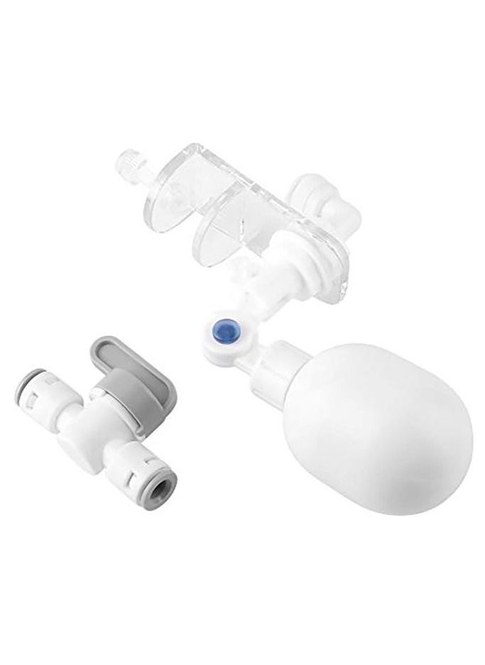 SYOSI - SYOSI Float Ball Valve, Aquarium Auto Water Filler Water Level Controller for Fish Tank Adjustable Float Valve Top-Off Water System for Aquarium - Image 1