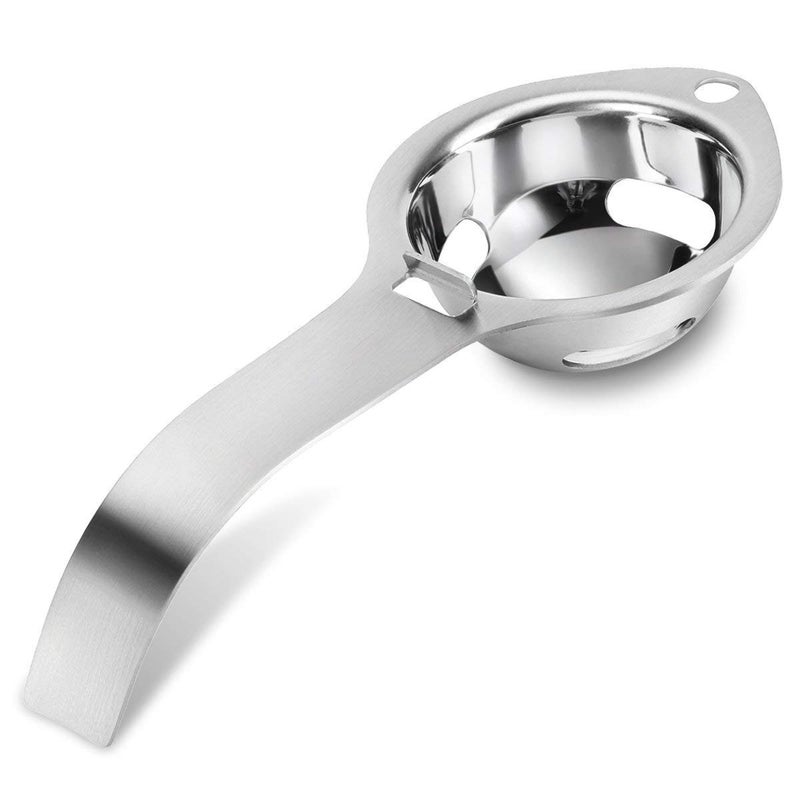 Ytuomzi Egg Separator Egg Yolk White Separator Stainless Steel Egg White Yolk Sifting Filter Egg Divider Kitchen Tool for BakingCooking