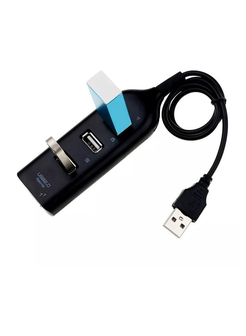 CATANES USB 2.0 4-Port Hub Adapter for MacBook High Speed Charging and Data Transfer Hub - Image 3