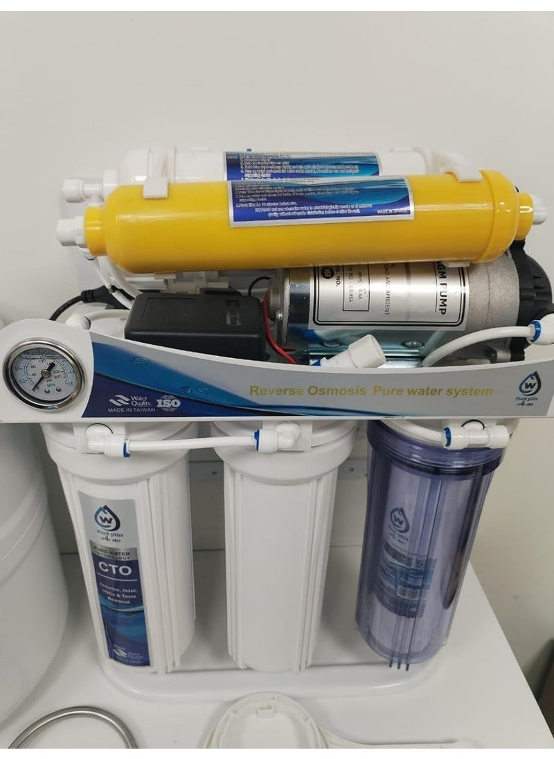 Generic - 7-stage advanced water purification filter with luxurious design helps clean water and make it safe and potable - Image 1