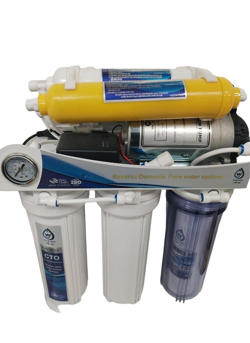 Generic - 7-stage advanced water purification filter with luxurious design helps clean water and make it safe and potable - Image 1