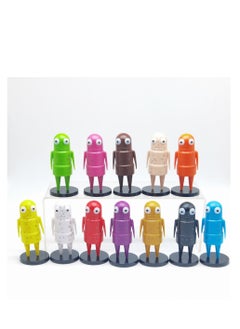 Y&D 12 pcs Repo Action Figure Toys For Fans  Series Figures Model Birthday Cake Toppers 