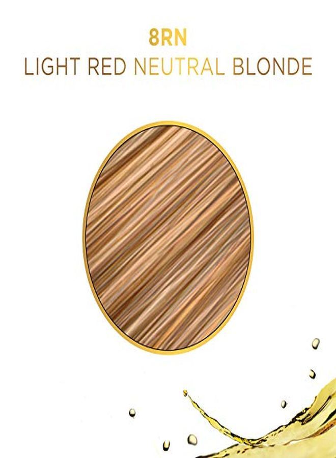CLAIROL PROFESSIONAL صبغة الشعر الدائمة Liquicolor للشعر الأشقر، 8Rn أحمر فاتح أشقر محايد، 2 أونصة  - Image 4