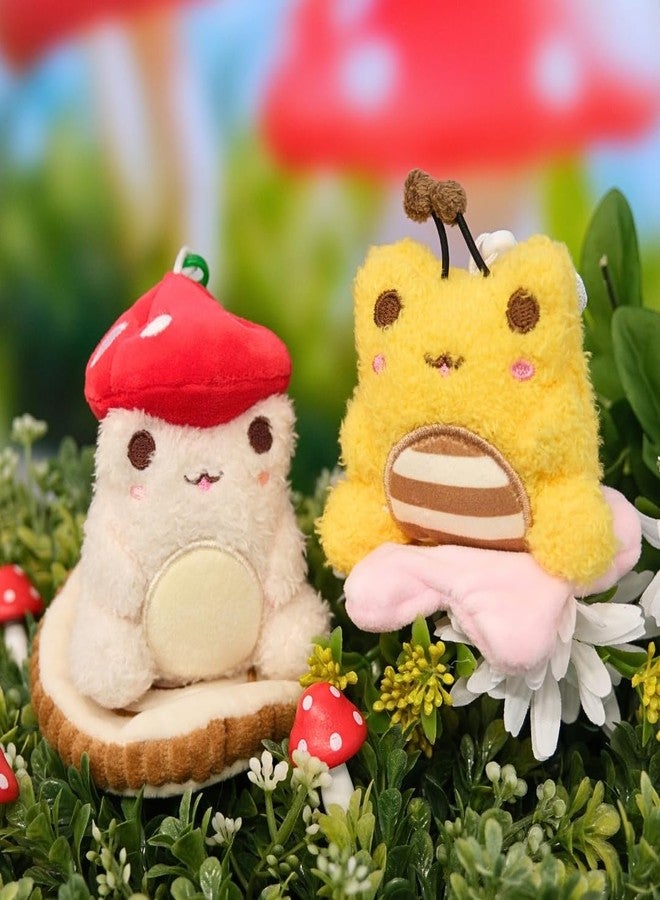 Cuddle Barn دمى كادل بارن بلش غولز - واوا فيتس واوا سيتس صندوق عمياء سلسلة 1 | ضفدع كيوت كاواي قابل للجمع، 3 بوصات - Image 2