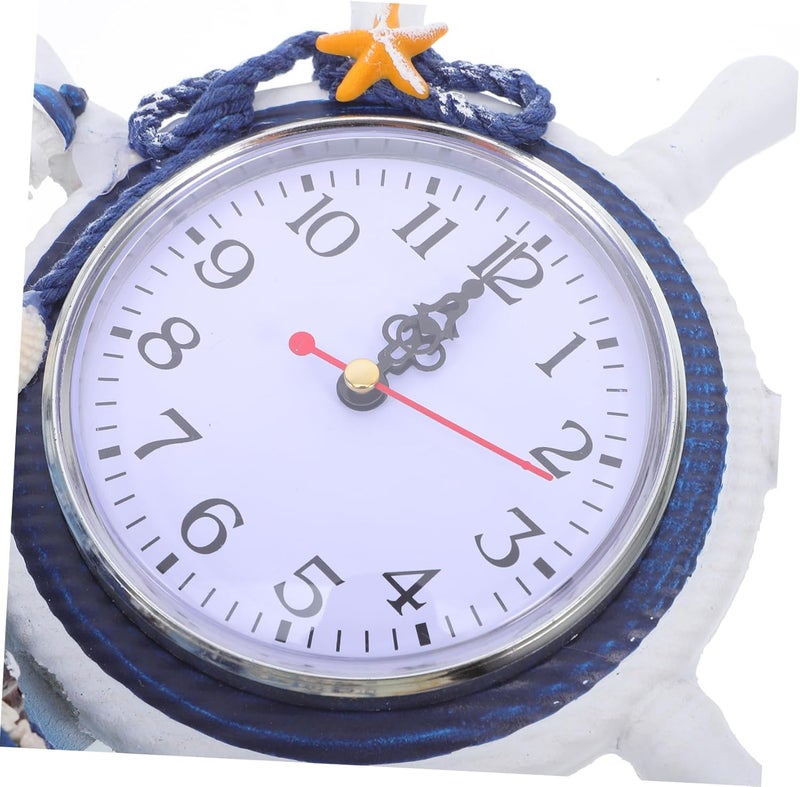 Ciieeo Lighthouse Decor Clock Home Living Room Nautical Decor Silent Mantel Clock for Artistic Style - Image 3