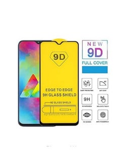 ماركة غير محددة واقي شاشة زجاجي مقاوم للكسر 9H ذو حافة سوداء لهاتف Oppo A15  - Image 2