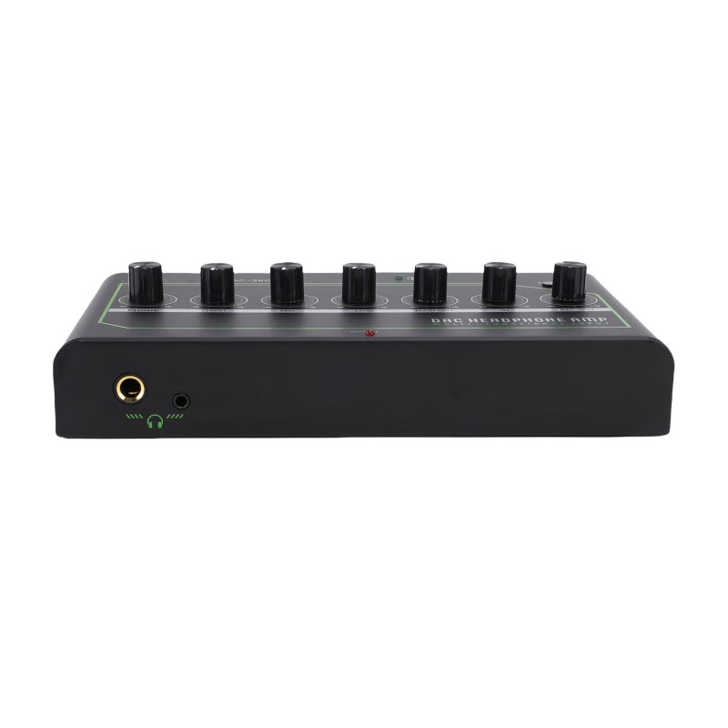 مضخم سماعات DAC للألعاب يدعم مقاومة 16-300 أوم مع مداخل بلوتوث وبصري ومحوري وUSB Type-C - محول DAC هاي فاي مع تعديل مستقل للتردد لأجهزة الألعاب والتلفزيونات والحواسيب - Image 4