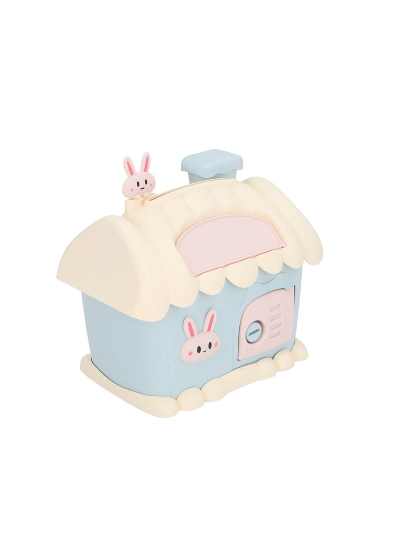 Velaurs Cute Rabbit House Children's Piggy Bank Box Multifunctional Decorative Pen Holder  - Image 3