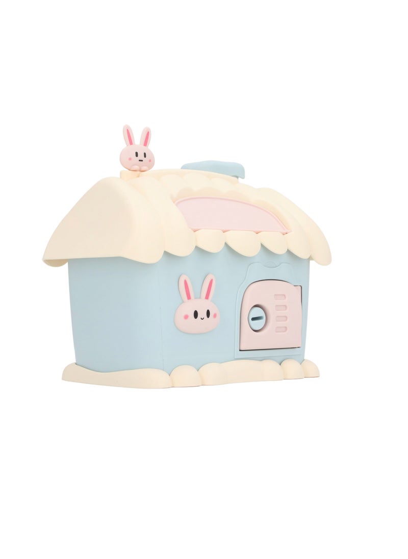 Velaurs Cute Rabbit House Children's Piggy Bank Box Multifunctional Decorative Pen Holder  - Image 4