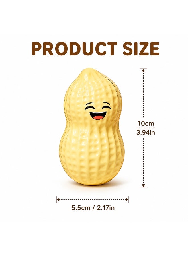 NYVIO Peanut Squishy Toy – Slow Rising Cute Sensory Fidget Toy for Stress Relief, Soft Novelty Decompression Squeeze Toy for Kids & Adults - Image 2