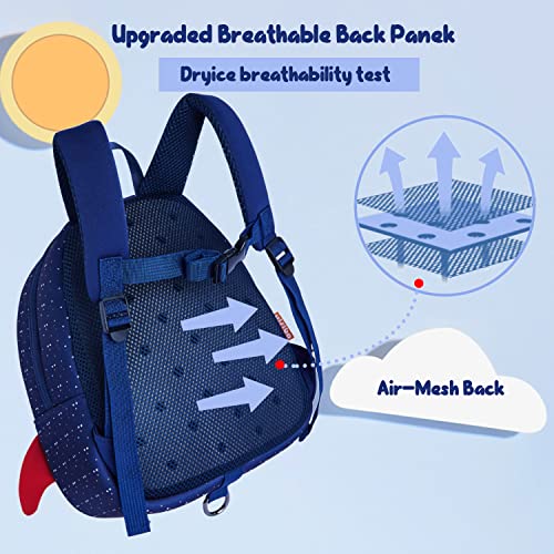 yisibo Rocket Toddler Backpack with Leash,3-6 Years Anti-lost Kids Backpack,Children Backpack for boys girls - Image 2