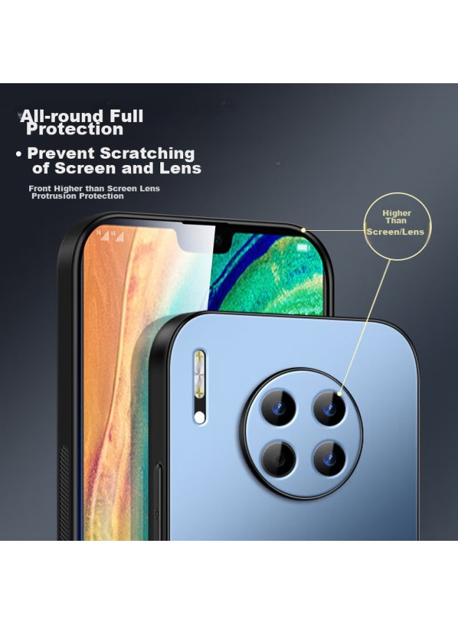 Shangsu, Suitable For Huawei Mate30 Phone Case, Huawei Mate30 Protective Cover, Ag Frosted Full Coverage, Real Machine Feel, Simple Business Luxury, Shockproof, For Women And Men, Graphite Black - Image 4