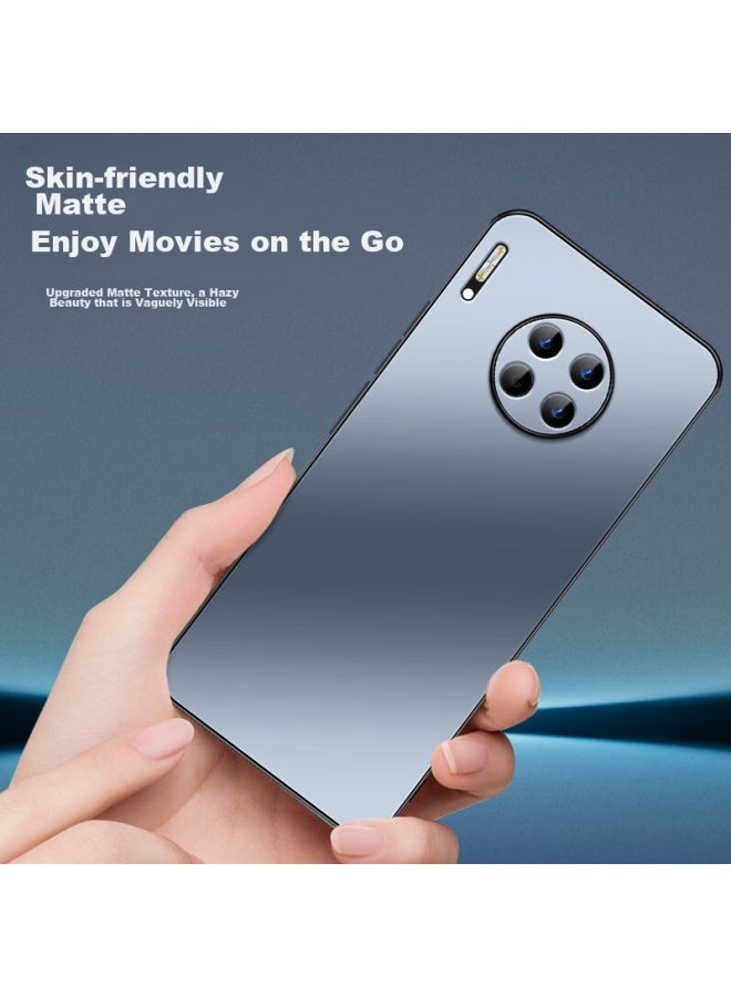 Shangsu, Suitable For Huawei Mate30 Phone Case, Huawei Mate30 Protective Cover, Ag Frosted Full Coverage, Real Machine Feel, Simple Business Luxury, Shockproof, For Women And Men, Graphite Black - Image 3