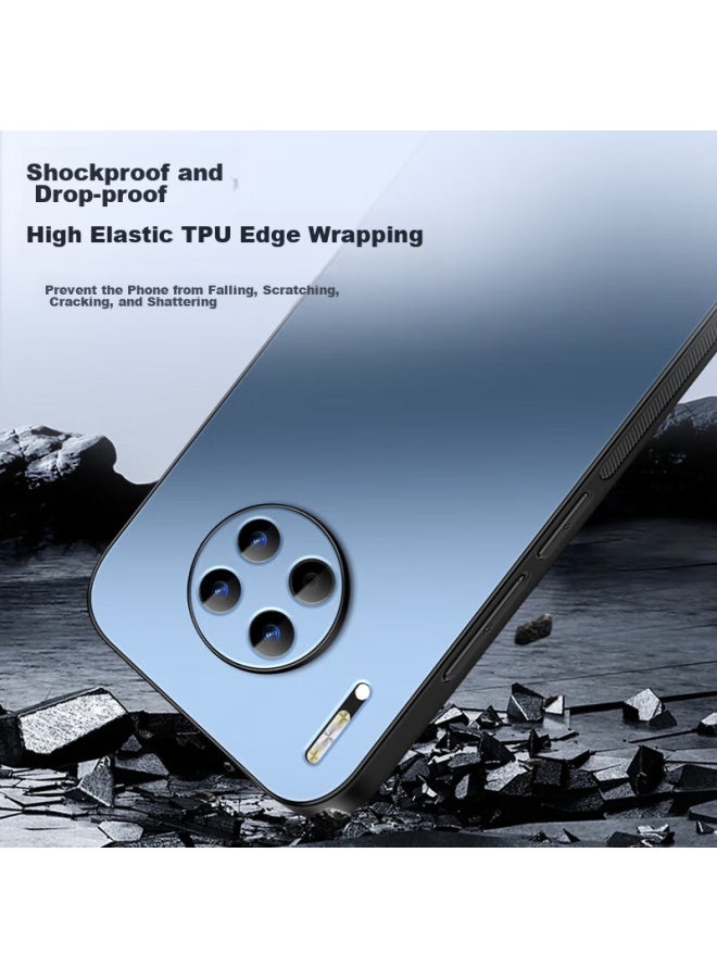 Shangsu, Suitable For Huawei Mate30 Phone Case, Huawei Mate30 Protective Cover, Ag Frosted Full Coverage, Real Machine Feel, Simple Business Luxury, Shockproof, For Women And Men, Graphite Black - Image 5