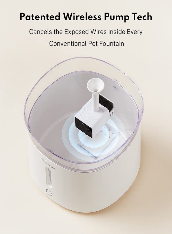 HomeRunPet Cat Water Fountain Wireless Pump 3rd - Image 5