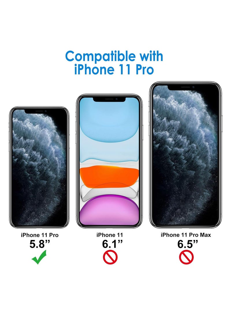 Mismo Clear Shockproof Case for iPhone 11 Pro – Ultra Thin Transparent TPU Cover, Anti-Scratch & Anti-Yellowing Crystal Clear Protective Bumper Case - Clear - Image 5