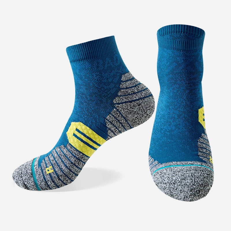 Womens Thick Towel-Soled Socks Yellow - Image 3