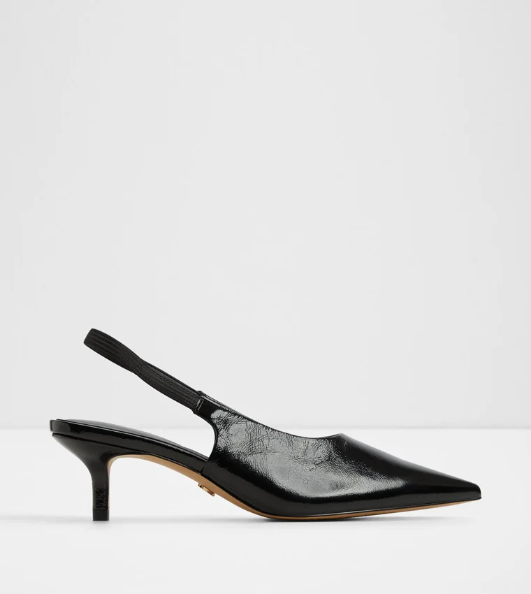 OCEWETH Textured Pointed Toe Pumps