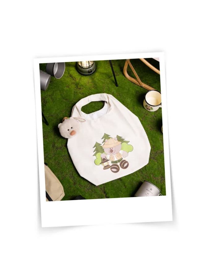 Nici Birthday Gift Wombat Storage Bag Pendant Cute Bear Plush Doll Large Capacity Storage Plush Pendant Toy - Image 2