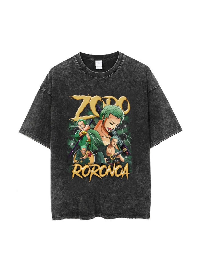 KUYING One Piece Short Sleeved T-Shirt 
