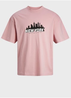 Printed Crew Neck T-Shirt