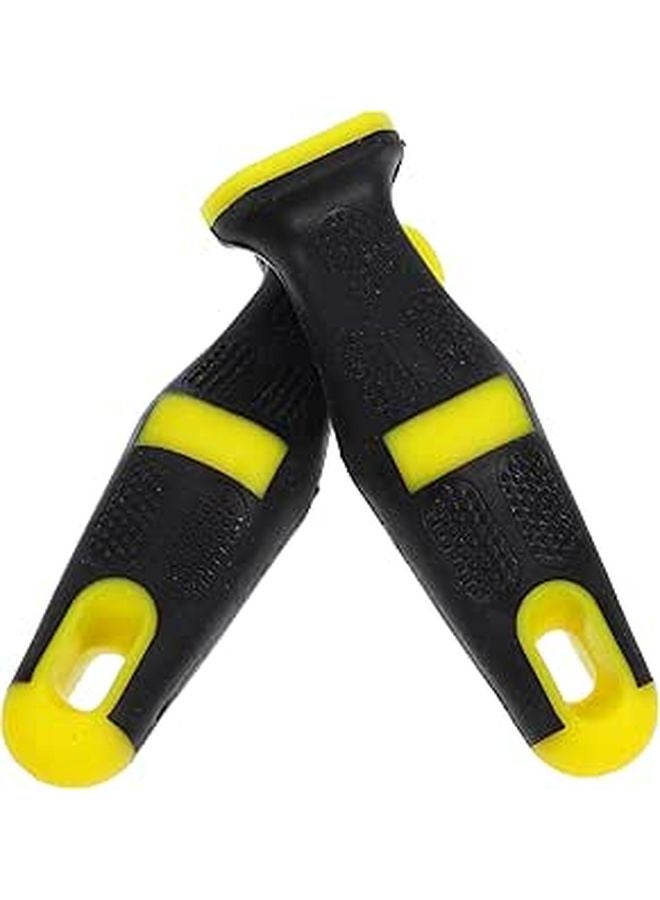 2Pcs Black Plastic File Tool Handles Ergonomic Grip For 8 Inch Files And Rasps - Image 1