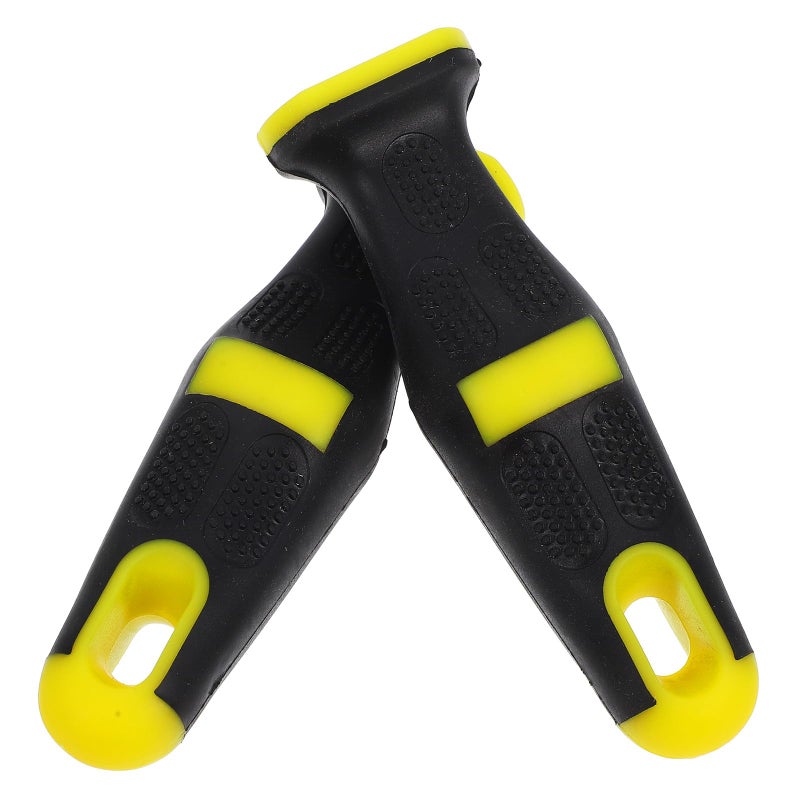 2Pcs Black Plastic File Tool Handles Ergonomic Grip For 8 Inch Files And Rasps - Image 2