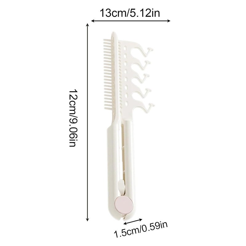 Defining Comb - Styling Pick for Shaping | Fine Tooth Array with Ergonomic Grip Architecture & Polished Geometric Tines for Barbershop Fades, Stage Prep, Home Use and Travel Grooming - Image 2