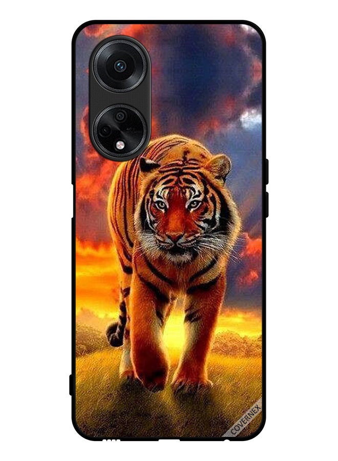 Covernex Protective Case Cover For Oppo A98 5G Cheetah Walking - Image 1