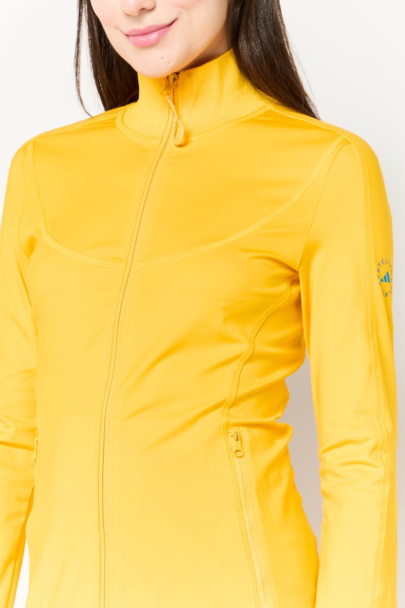 Adidas by Stella McCartney Women Sportswear Fit Training Jackets, Yellow - Image 2