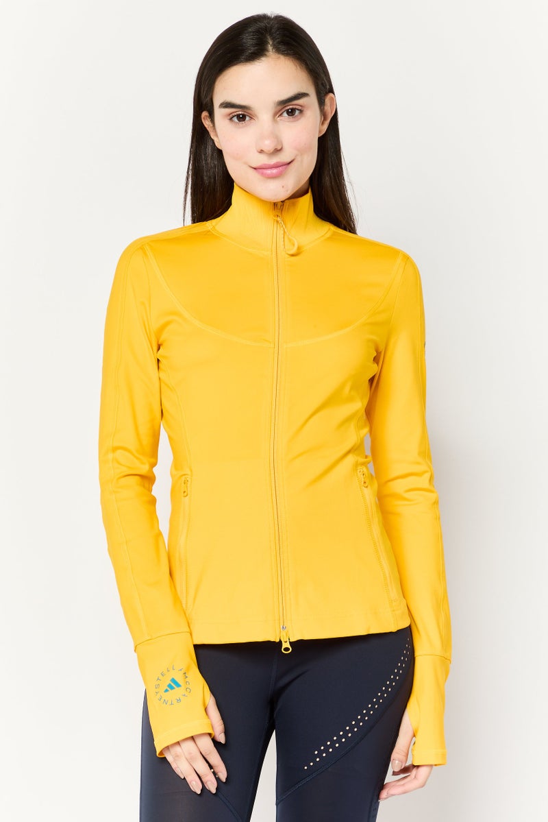 Adidas by Stella McCartney Women Sportswear Fit Training Jackets, Yellow - Image 1